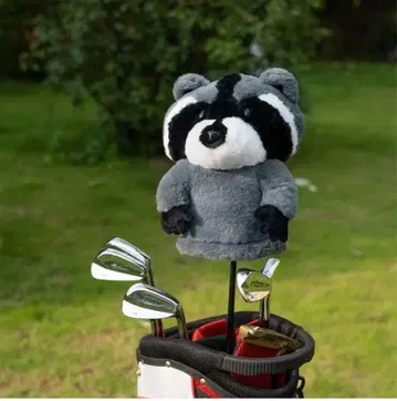 레어 아라이 너구리 골프 헤드커버 1W 드라이버용 애니멀 raccoon