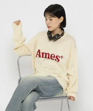 Ames 니트 KPOP 아이돌 착용 베이직 풀오버 니트