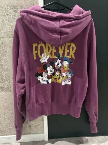 디즈니 Moussy 집업 후드티
