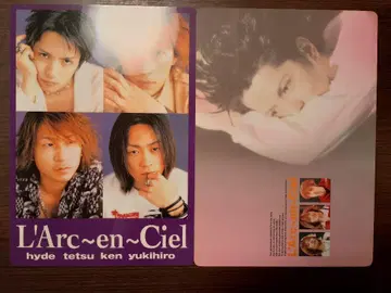 L'Arc~en~Ciel 라르크앙시엘 책받침 2장 세트