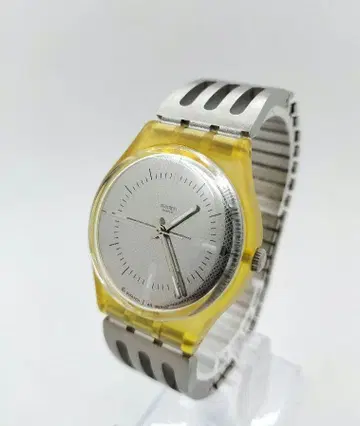 스와치 ZenobiaGB GK105 손목시계 신축 밴딩