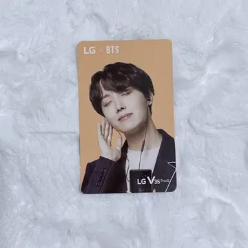 BTS J-HOPE LG V35 콜라보 5000명 한정판 트레이딩 카드