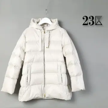 637 새상품 23구 세탁 가능한 숏 다운 자켓 후디 다운 코트 40