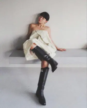 에트레토쿄 나일론 와셔 베어 드레스