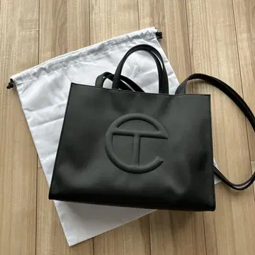 Telfar 텔파 블랙 토트백 미디엄 M 정품