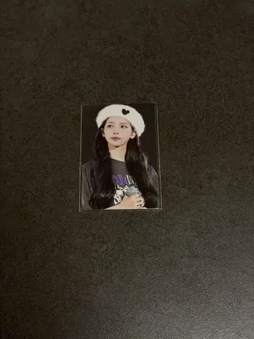 aespa 카리나 도쿄돔 DVD 특전 트레이딩 카드