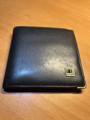 dunhill 던힐 가죽 블랙 접이식 지갑