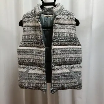 shuca 노르딕 무늬 베스트 L