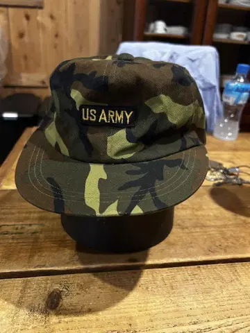 빈티지 60s 70s US ARMY 카모플라쥬 수베니어 L사이즈