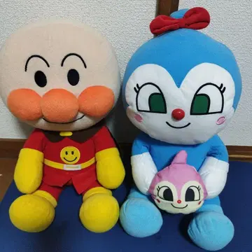 호빵맨 코킨짱 봉제 인형 세트