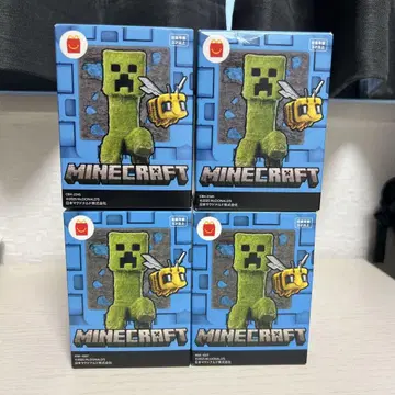 Minecraft 크리퍼 미니 피규어 4개 세트