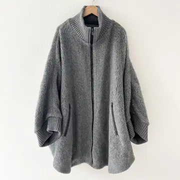 24AW VERMEIL par iena 파일 러셀 샤기 ZIP 코트