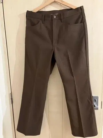 Wrangler [랭글러] 런처 플레어 드레스 팬츠 브라운 L