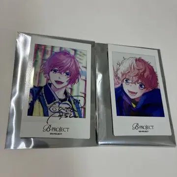 B프로 B-PROJECT 10주년 폴라로이드 사인입 레어 아슈 유타