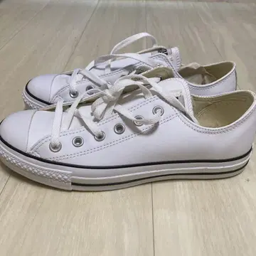 미사용 새상품 컨버스 올스타 가죽 26cm