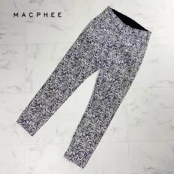 새상품급 MACPHEE 테이퍼드 팬츠 네이비 사이즈 36*PC334
