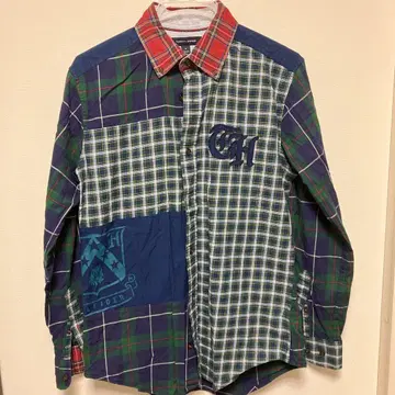TOMMY HILFIGER 패치워크 셔츠 M