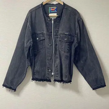 Wrangler 랭글러 데님 자켓 그레이 커팅 XL