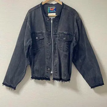 Wrangler 랭글러 데님 자켓 그레이 커팅 XL