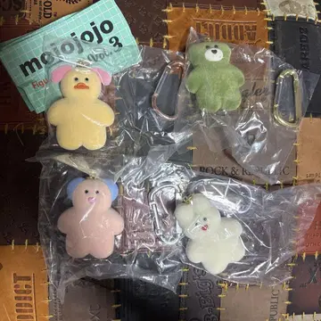 모죠죠 vol.3 봉제 인형 키링 세트