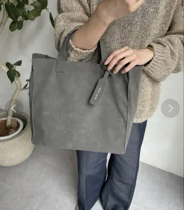 캐시캐시 카슈카슈 스웨이드 느낌 쇼핑 토트백