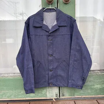 70s 프렌치 데님 워크 재킷 프랑스제 유로 워크