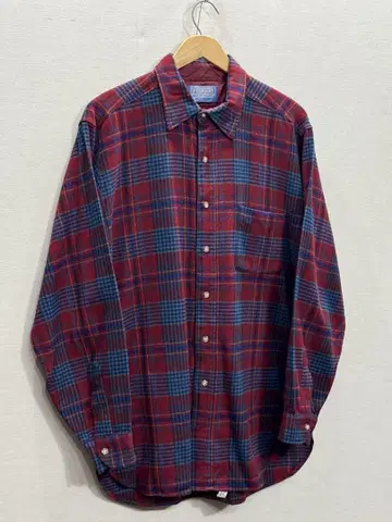 70's PENDLETON USA제 울 셔츠