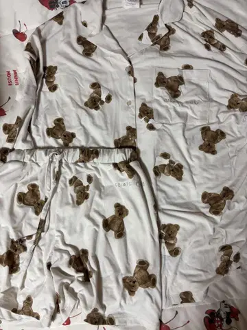 GELATO 곰 무늬 파자마 세트