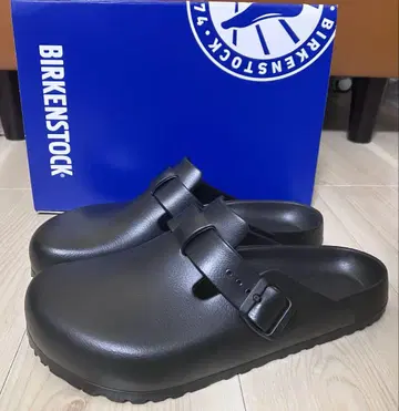 새상품 BIRKENSTOCK Boston EVA 41 26.5cm 블랙