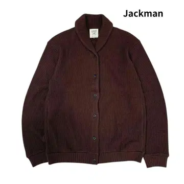 새상품급 Jackman 잭맨 와플 서멀 오너 가디건