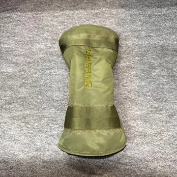 [ 한정판 ] BRIEFING 드라이버용 골프헤드커버 올리브