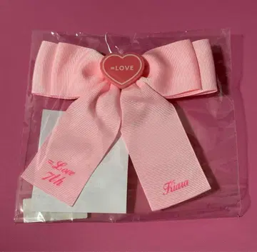 =LOVE 이코러브 사이토 지아라 응원봉 리본 새상품 미사용