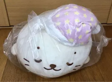 택 포함 새상품 Sirotan 시로탄 시로탄 오야스미 BIG 봉제 인형