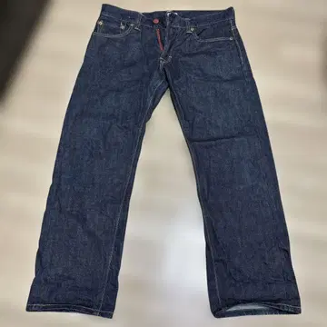 EDWIN 503 스트레이트 데님 다크 블루