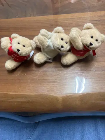 스타벅스 곰돌이 3체 세트