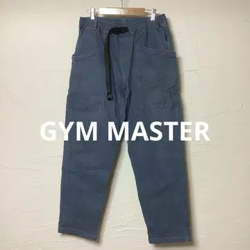 GYM MASTER 카고 팬츠/그레이쉬 블루