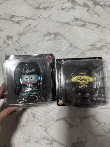 해피 복권 피규어 2체 세트