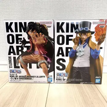 [원피스] KING OF ARTIST 피규어 루피 사보 2세트