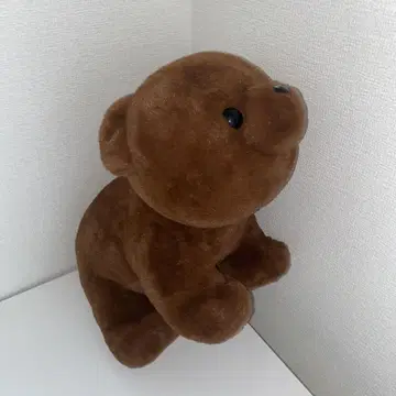 브라운 곰 모양 봉제 인형 약 30cm 일본제