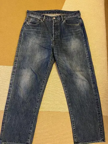 A.PRESSE 아프레쎄 Washed Denim Wide Pants