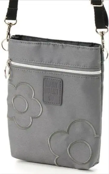 마리콴트 MARY QUANT 숄더 파우치 그레이