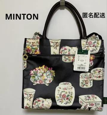 [ 새상품 ] MINTON 토트백 꽃무늬 핸드백