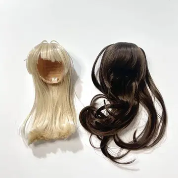 DD MDD DDH SD 1/4 인형 가발 세트 9~10인치