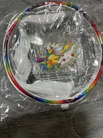 포켓몬 발견 대작전 메가우 아크릴 참 + 클리어 파우치