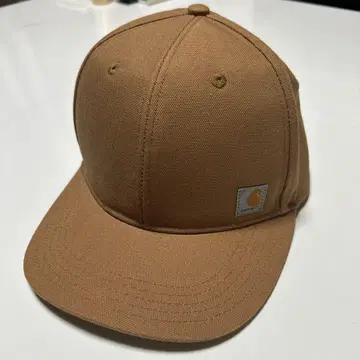 칼하트 carhartt 스냅백 캡 모자 브라운 덕 원단