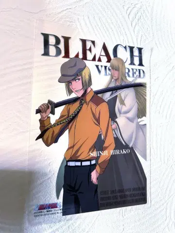 BLEACH 히라코 신지 점보 카드다스 EX 클리어 소울 플레이트