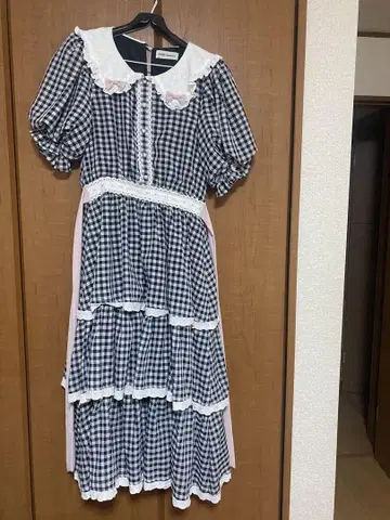 LOVE for Gingham 로리타 원피스 LL 사이즈