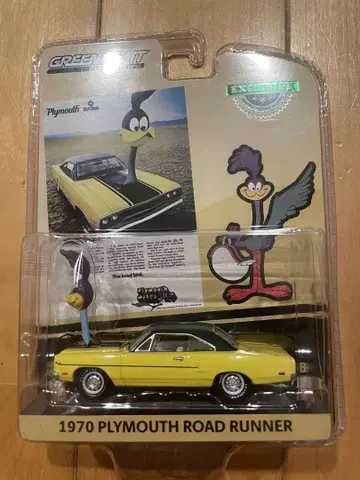 한정품 1970 PLYMOUTH ROAD RUNNER greenlight
