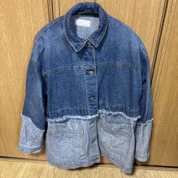 Myanita 프린지 데님 자켓
