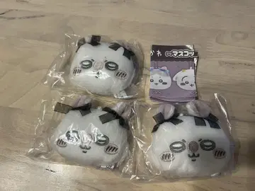 치이카와 (먼작귀) 가챠가챠 마스코트 거울 리본 [모몬가 3점]
